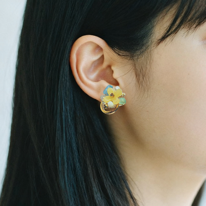 スプリングブロッサムピアス