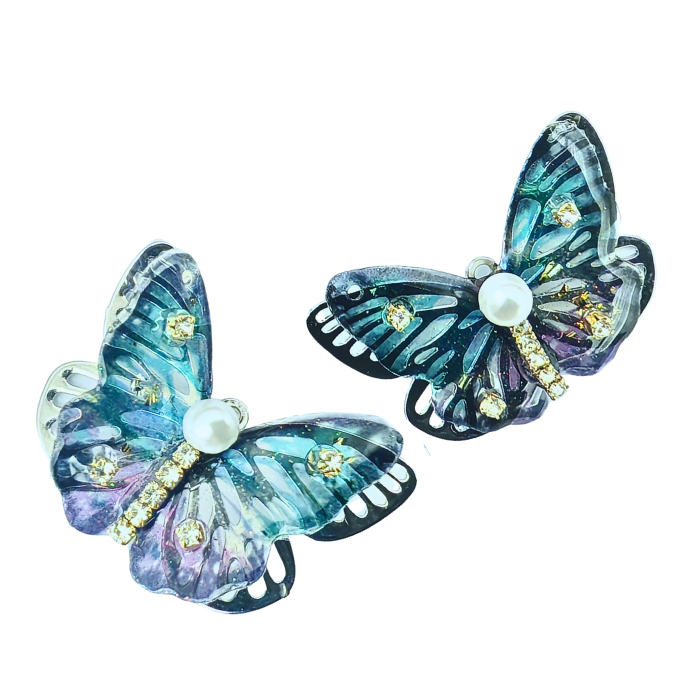 ブルーパピヨン・パールピアス